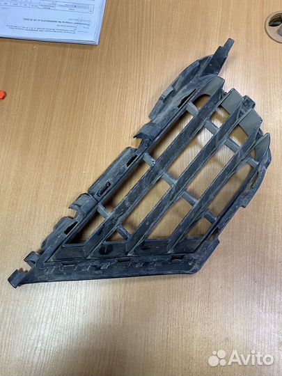 Решетка бампера RH touareg II 7P6853666B9B9