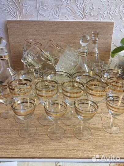 Рюмки, штофы, бокалы СССР