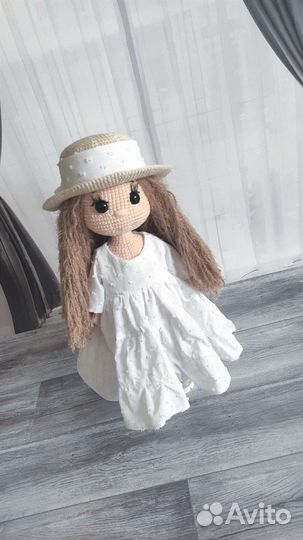 Вязаная Интерьерная Кукла