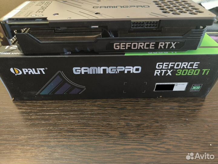 Видеокарта palit GeForce RTX 3080 Ti gamingpro 12G