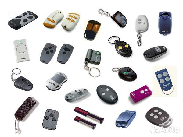 Брелки, пульты для шлагбаумов, ворот любые