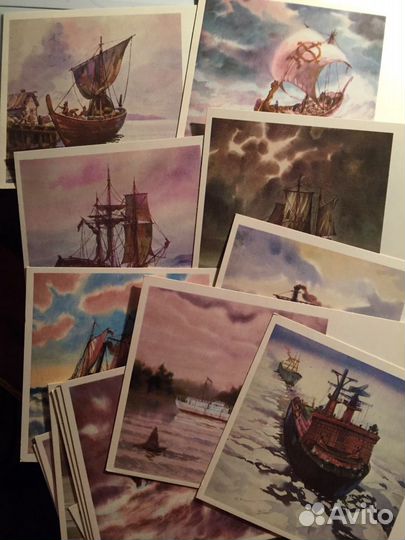Наборы открыток