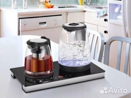 Чайник с заварочным чайником