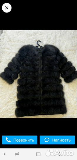 Шуба трансформер из песца