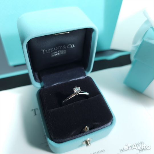 Кольцо Tiffany & Co 0.28 ct