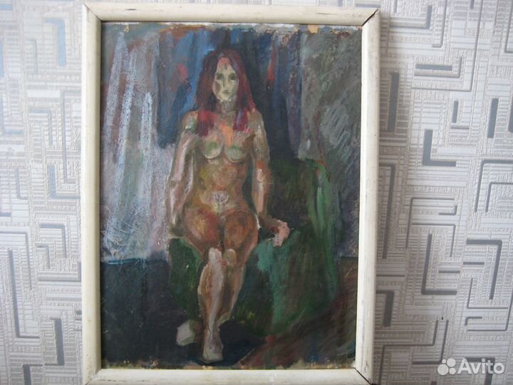 Картина. Натурщица эротика