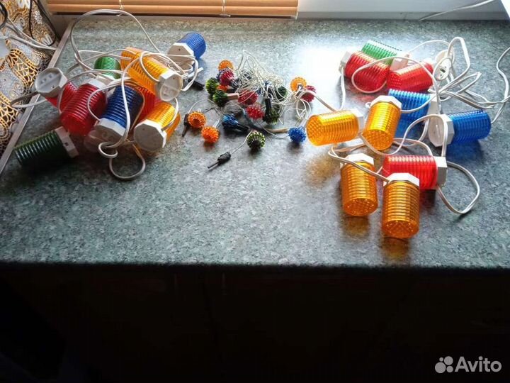 Елочная гирлянда СССР