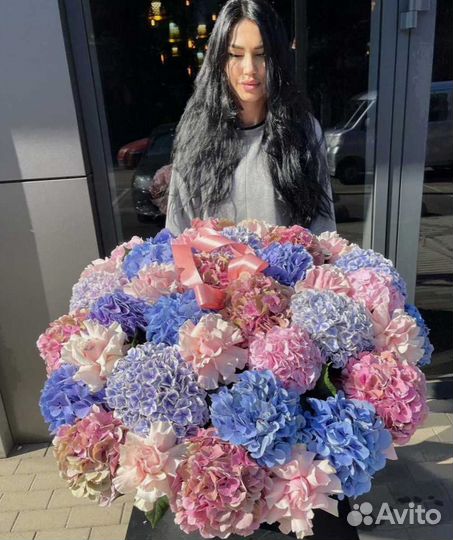 Гортензия букет