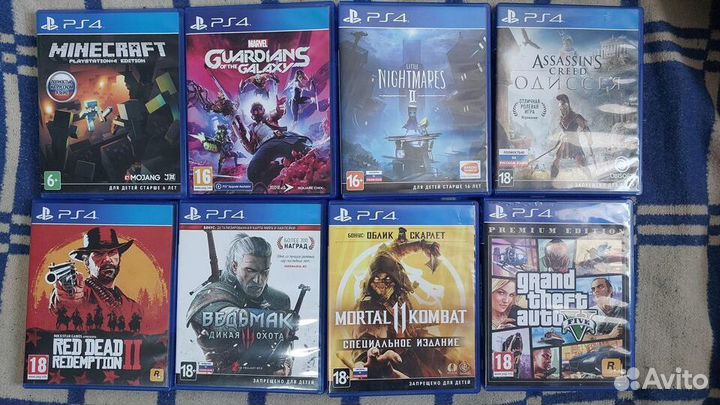 Игра PS4 и PS5 120 игр лиц продажа /обмен/покупка