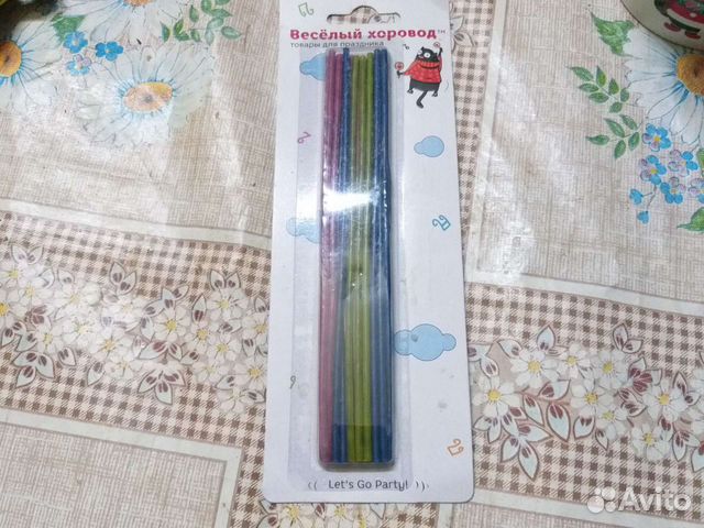 Незадуваемые свечи на торт