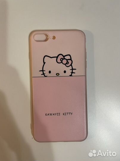 Чехлы на айфон iPhone 7+ 8+ Hello Kitty