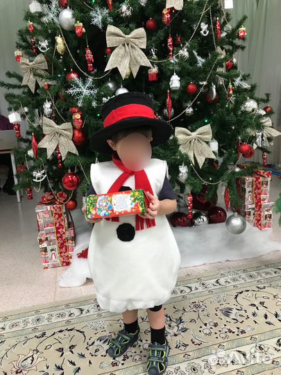 Костюм снеговика 98