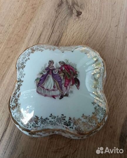 Limoges, France,фарфоровые шкатулки