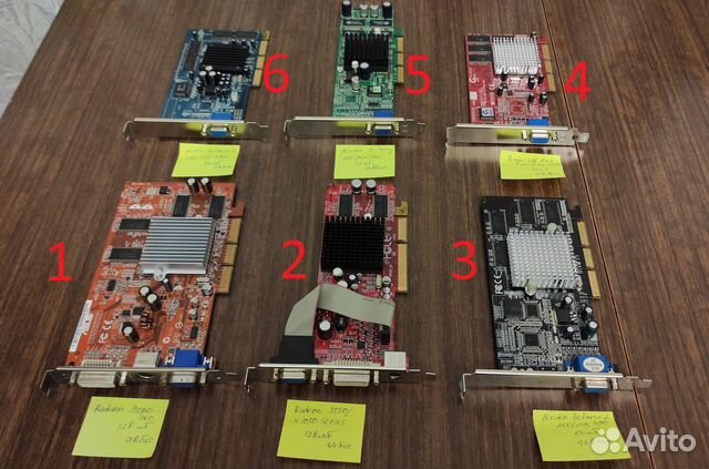 Видеокарты AGP