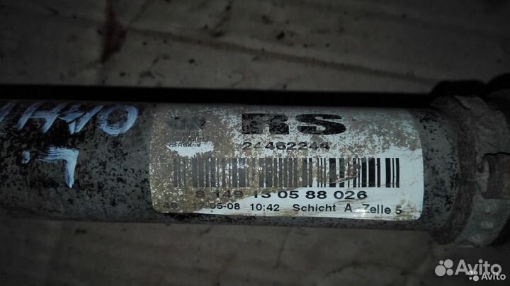 Привод левый астра аш Astra H 1.3 дизель 24462244