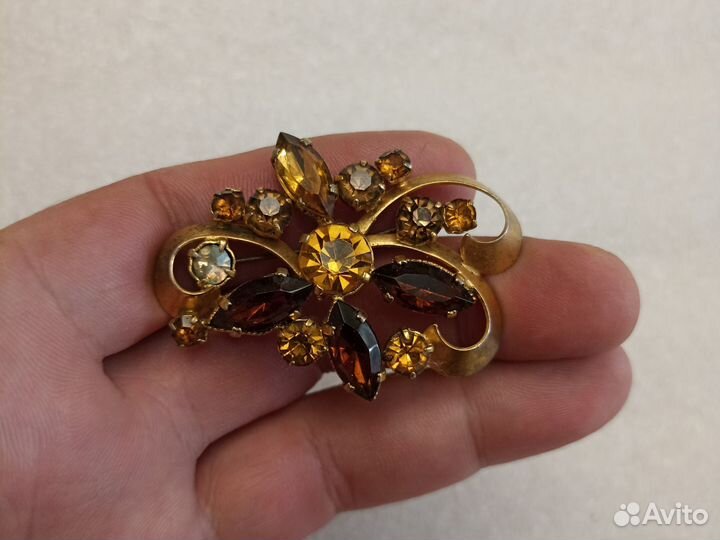 Старинная брошь СССР