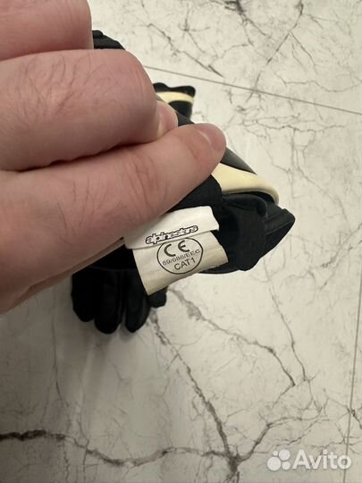 Мотоперчатки alpinestars мужские бу