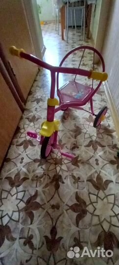 Детский велосипед бу трех колесный