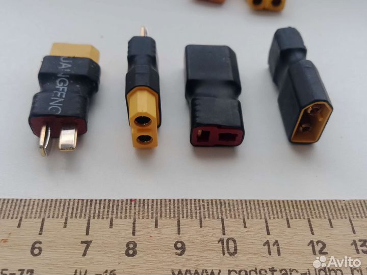 Разъемы силовые T-plug (папа, мама) для LiPo аккум