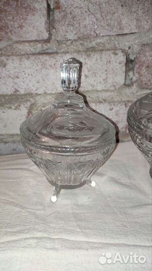 Конфетница. Сахарница. Вазочка для варенья. СССР