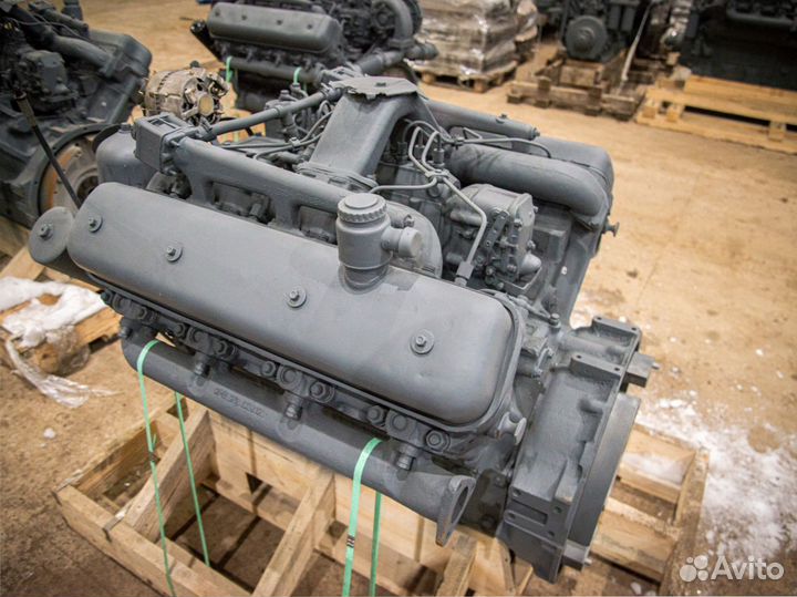 Дизельный двигатель ямз - 240пм2 и шорт-блоки