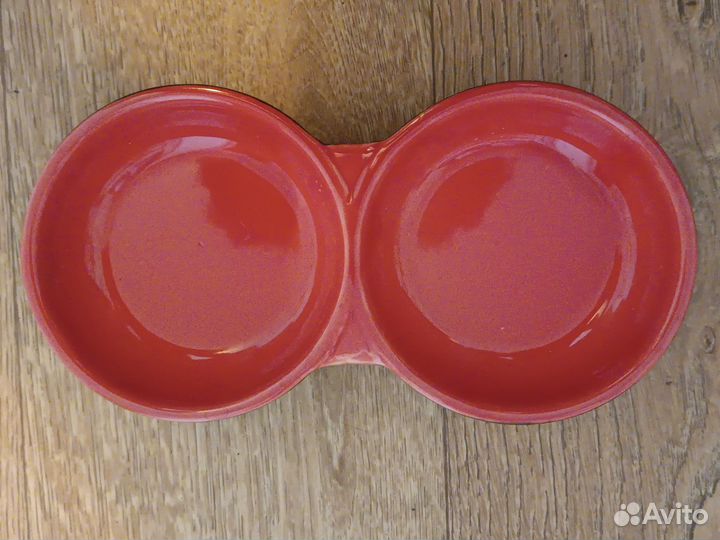 Керамическая миска для кота