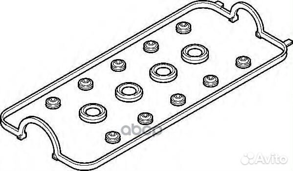 Комплект прокладок, крышка головки цилиндра 458
