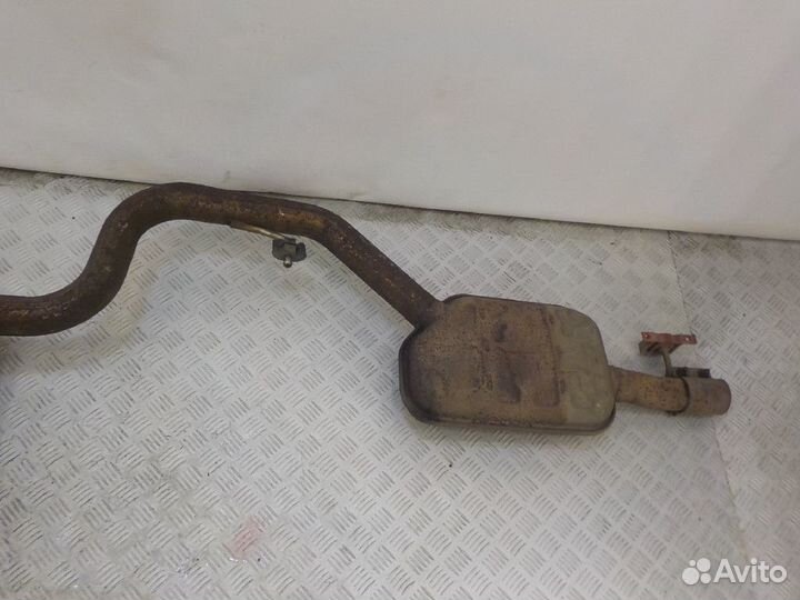 Задняя часть глушителя Audi Q3