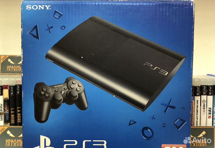 Игровая приставка PS3 + игры