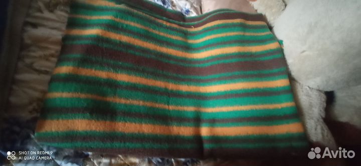 Одеяло шерстяное СССР