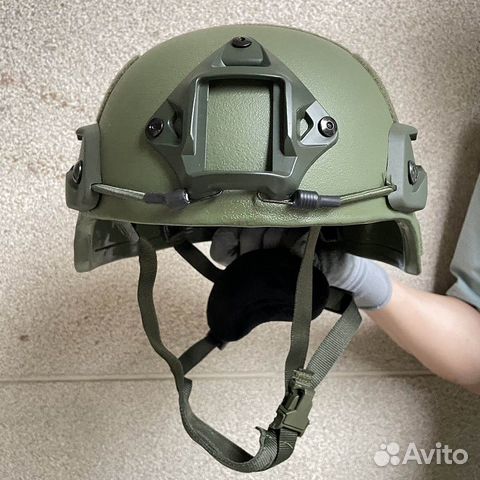 Шлем тактический Mich 2000 арамид (кевлар) / ре