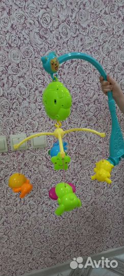 Детская карусель на кроватку