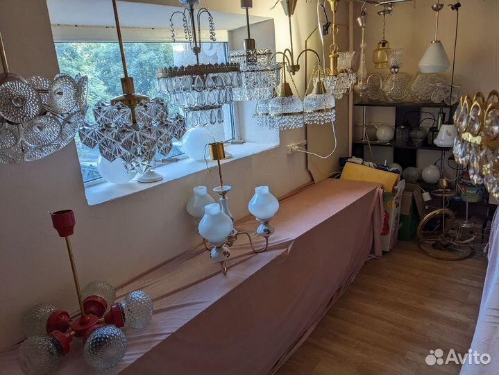 Хрустальные люстры СССР