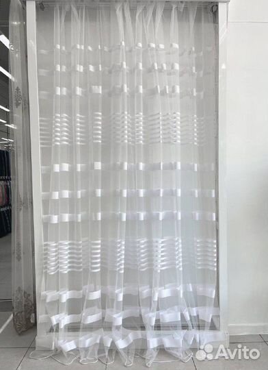 Тюль сетка готовые с рисунком