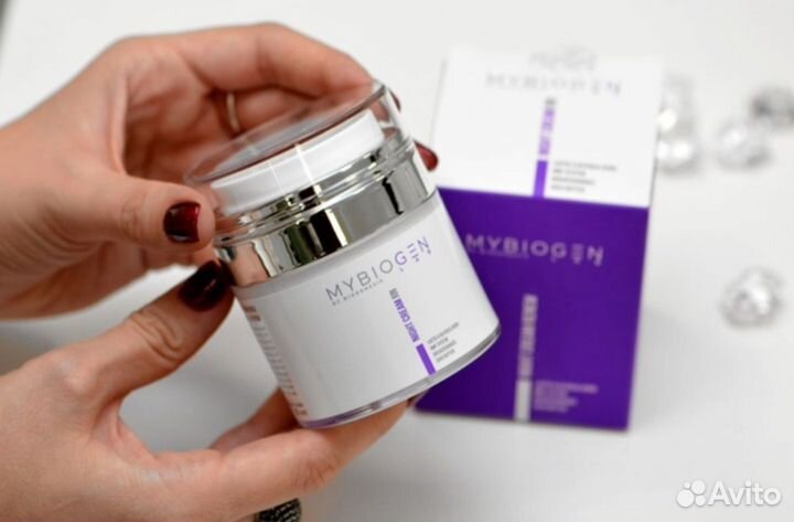 Крем для лица ночной обновляющий mybiogen