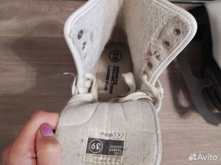 Коньки фигурные женские 39