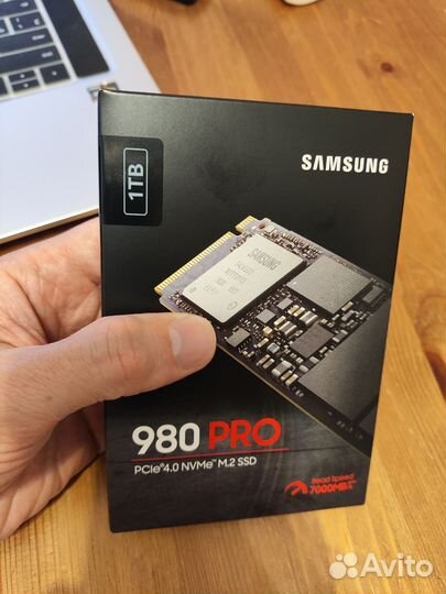 Ssd samsung 980 pro 1tb, новый
