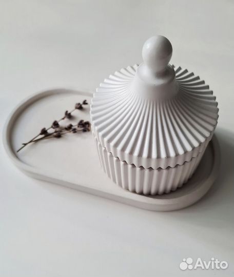 Шкатулка из гипса