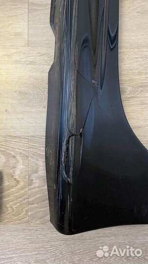 Накладки на пороги mugen для honda civic 4d