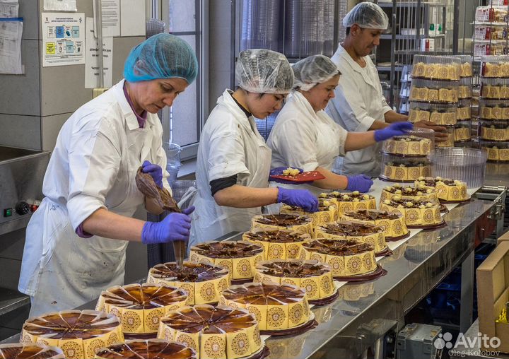 Упаковщица на кондитерское производство