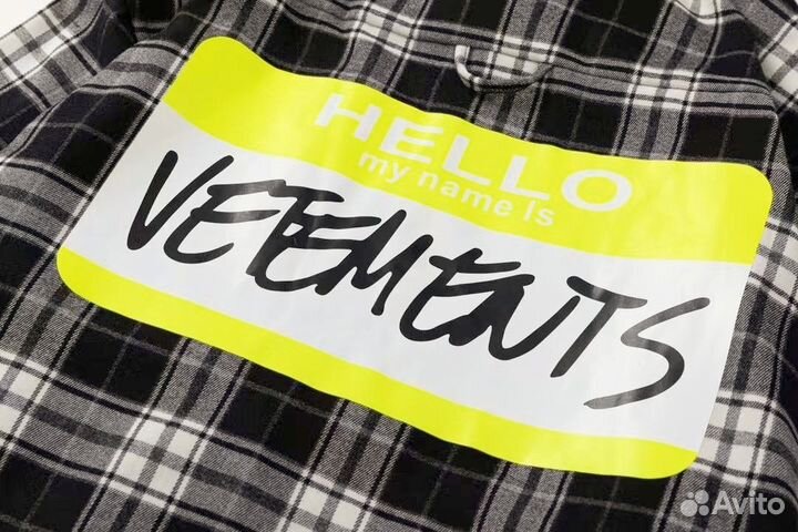 Рубашка женская Vetements премиум