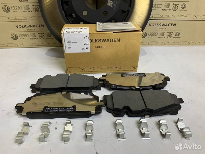 Тормозные колодки Ауди ку 5 ку7 Q5 Q7