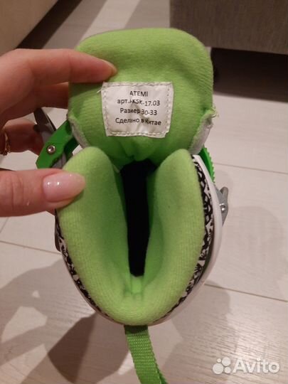 Коньки Атеми для мальчика или девочки