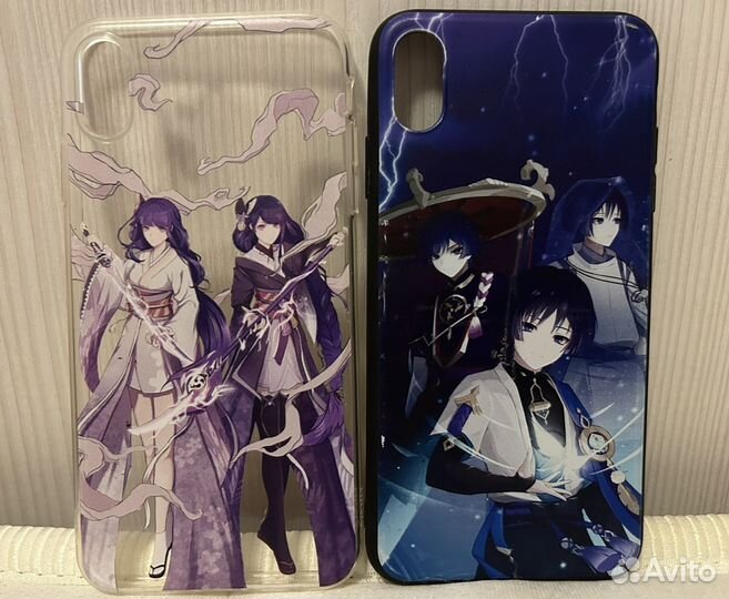 Чехол на iPhone xs max genshin impact