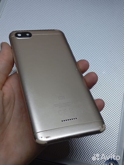 Xiaomi Redmi 6. Задняя крышка. Золото. Ориг