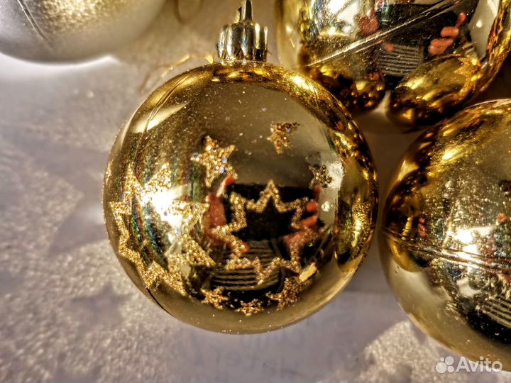 Ёлочные шары новогодние Набор 26 штук, за все