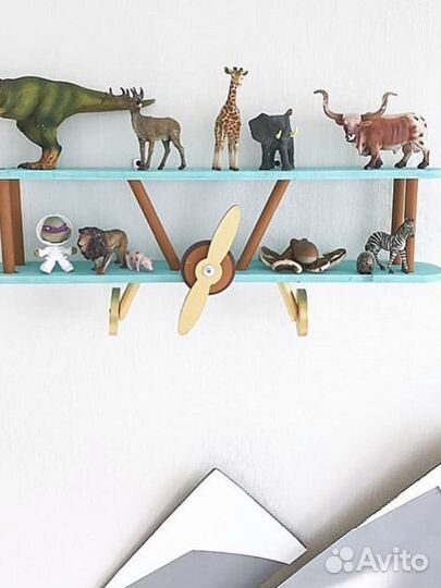 Полка навесная для книг