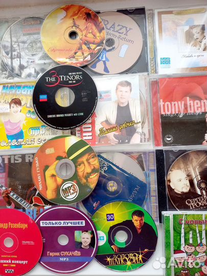 Cd диски одним лотом