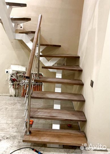 Лестница в стиле лофт