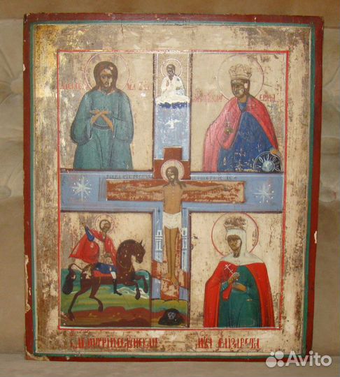 Икона Именник Алексий Екатерина Димитрий Елизавета